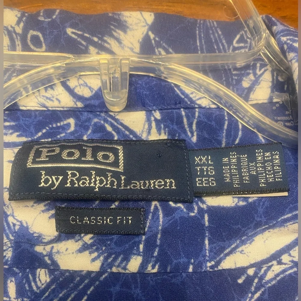 Polo by Ralph Lauren Hoffman Camp Shirt 2X Resort Wear